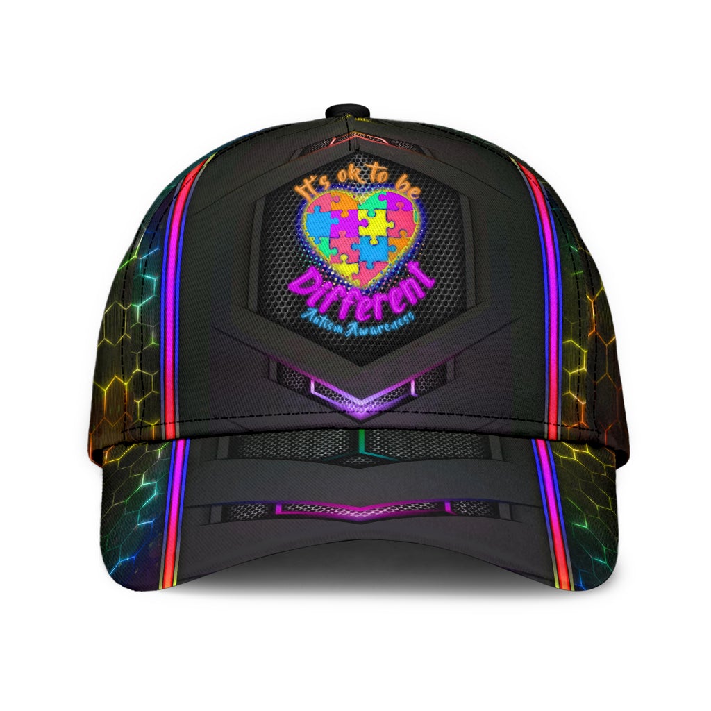 It'S Ok To Be Different Autism - Autism Awareness Classic Cap 0921