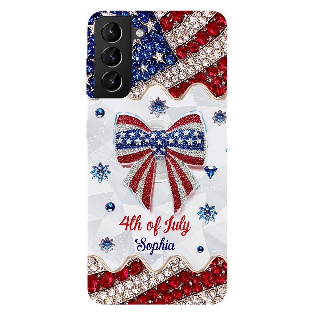 Independence Day - Personalized Independence Day/ 4th of July Full Print Phone Case & Phone Grip