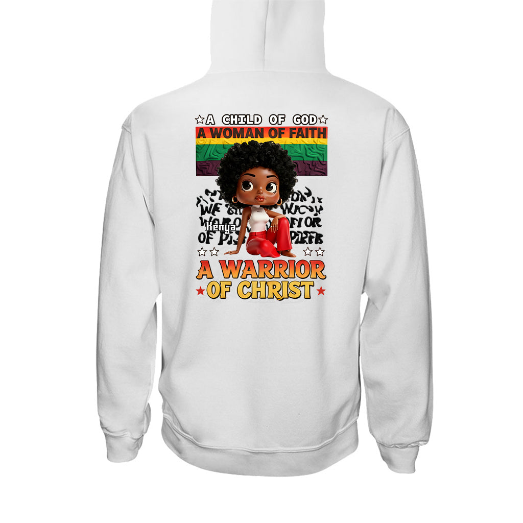 Faithful Black Woman - Personalized African American T-shirt And Hoodie