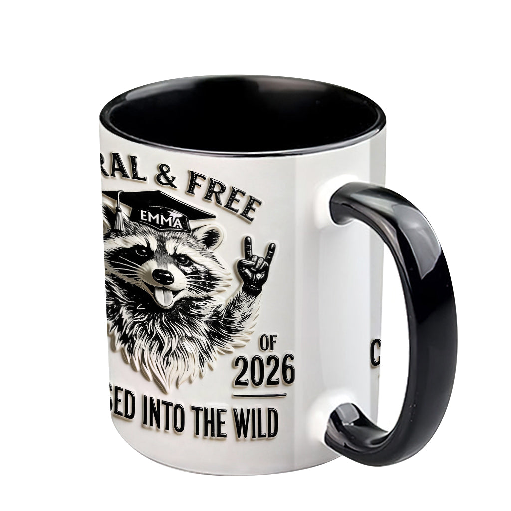 Funny Graduation Gifts - Personalized Graduation Accent Mug