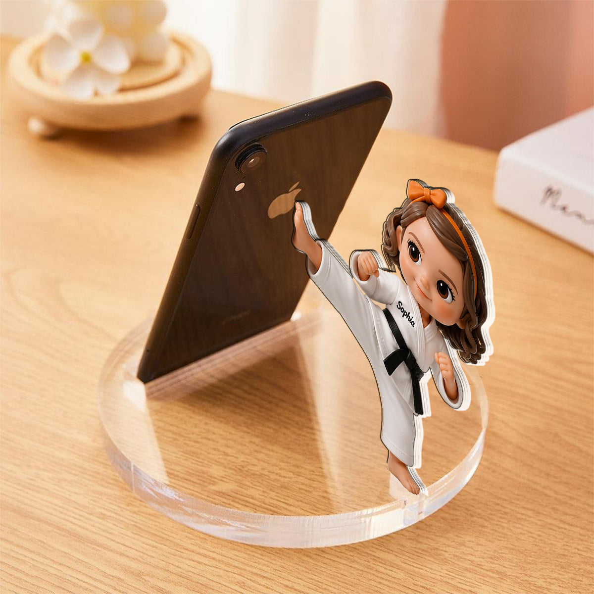 Funny Gift For Parents - Personalized Kid Phone/ Tablet Holder Stand