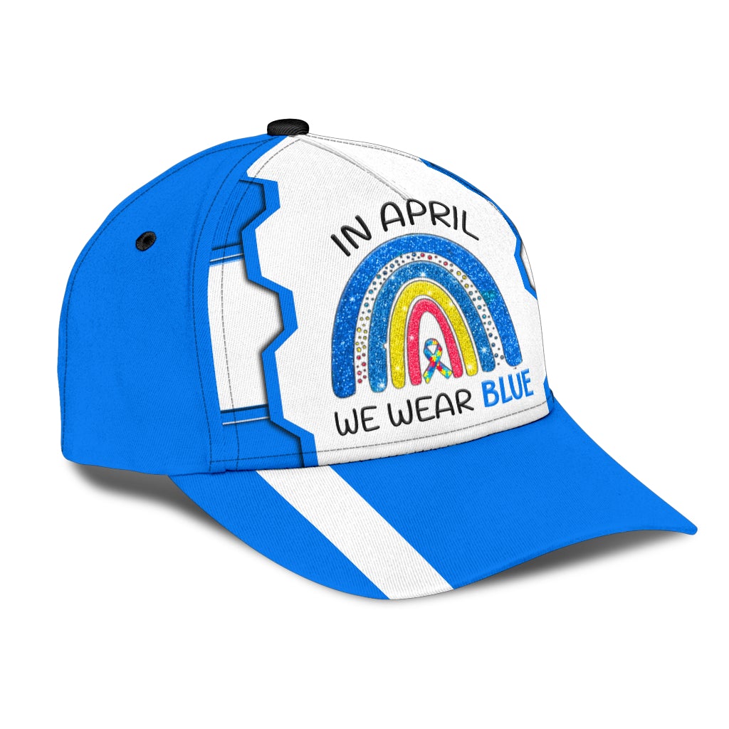 Blue Autism In April - Autism Awareness Classic Cap 0921