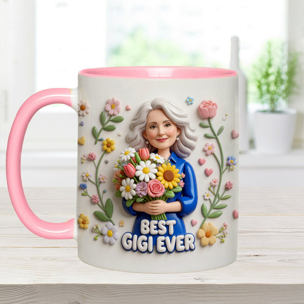 Custom Any Photo - Personalized Mother Accent Mug & Coaster