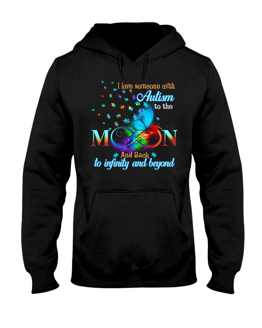 I Love Someone With Autism - Autism Awareness T-shirt and Hoodie 0520