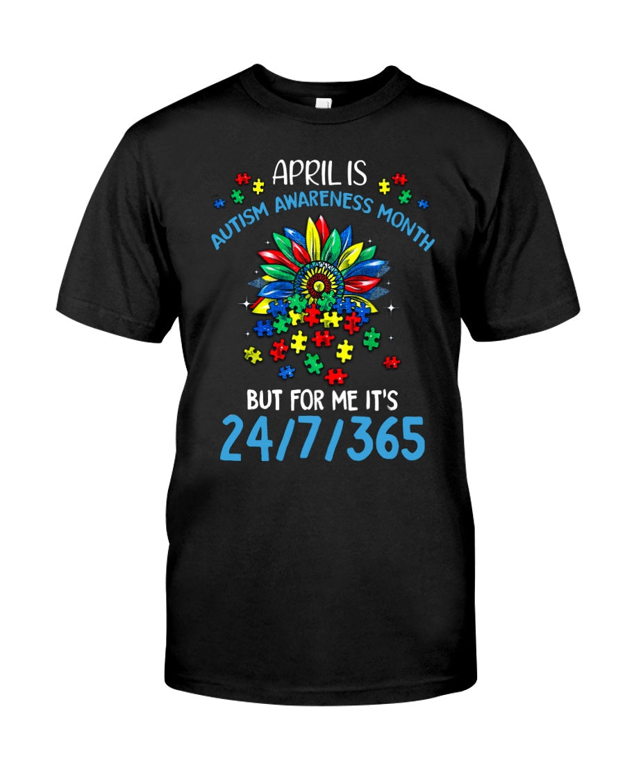 Autism Everyday Is Autism Awareness Day - T-shirt and Hoodie 0921