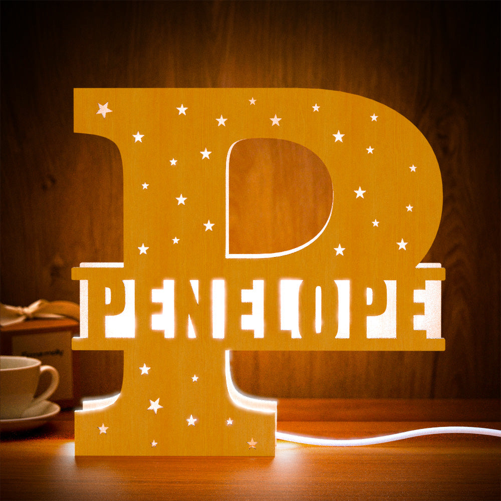 Any Name Letter - Personalized Name Letter Lamp