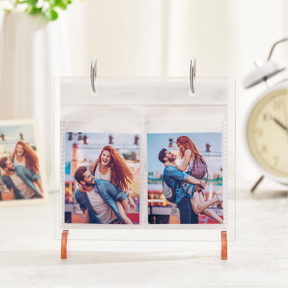 Any Photo - Personalized Acrylic Frame Mini Flip Pictures