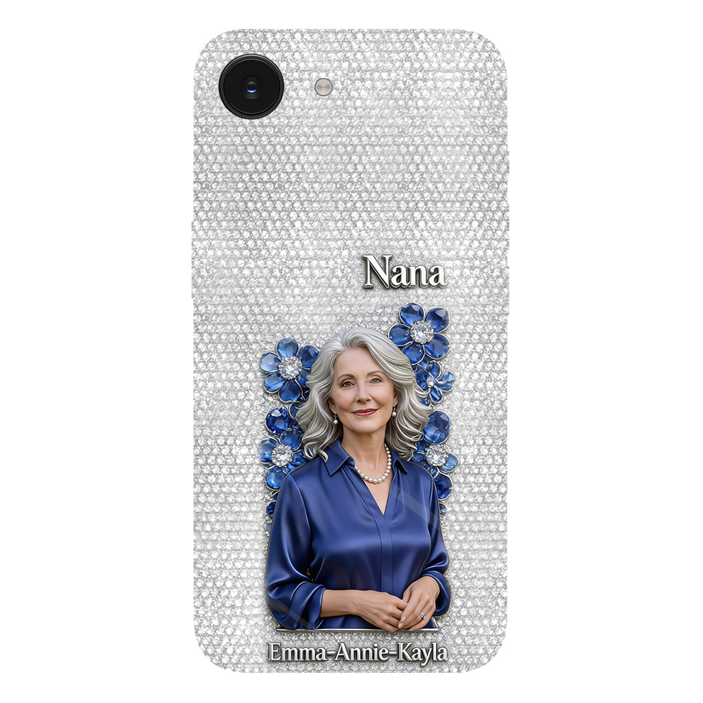 Forever Loved Grandma Diamond - Perfect Mother's Day Gift - Personalized Grandma Full Print Phone Case