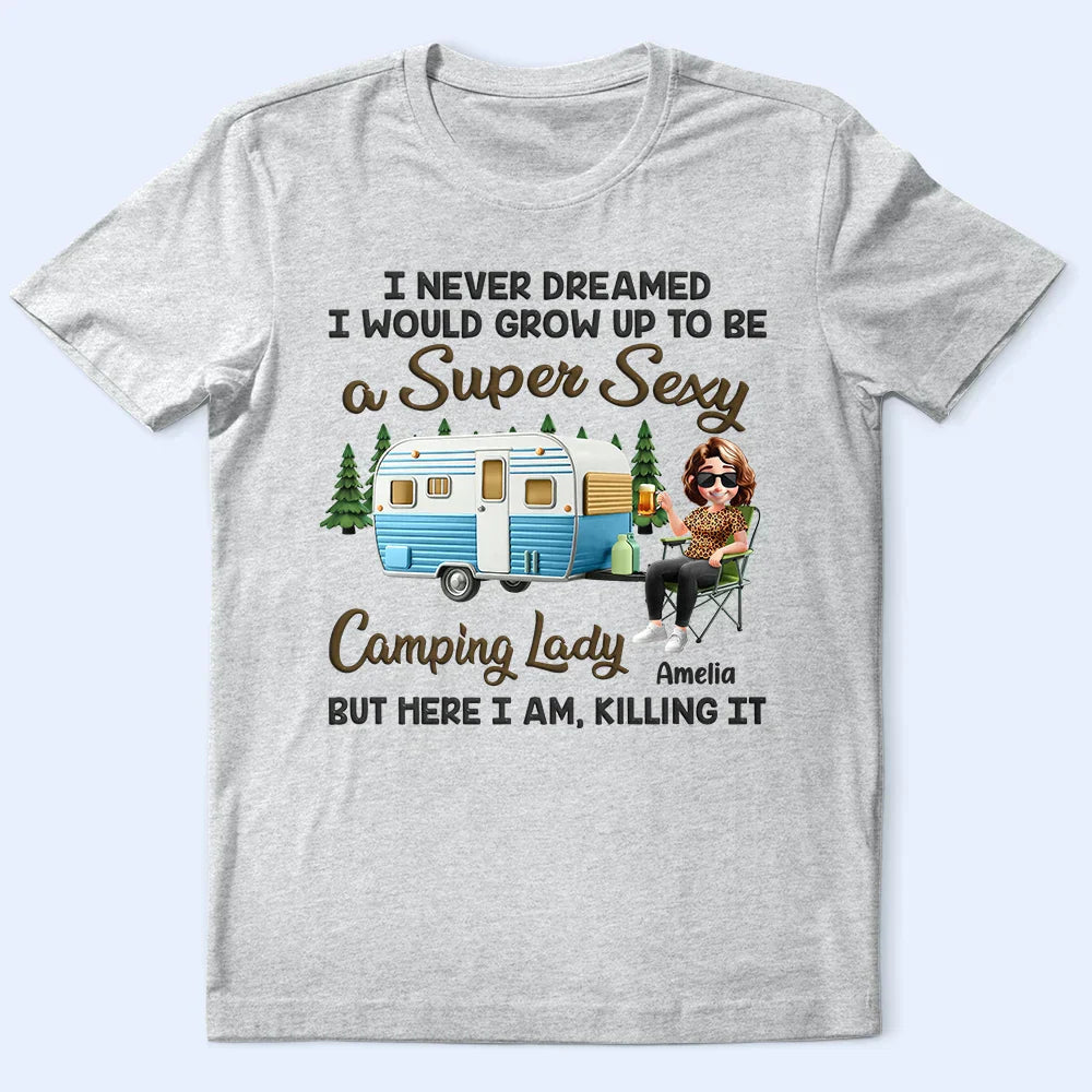 Women's Personalized Classic Tee for RV Camping Life