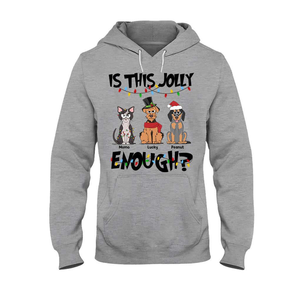 Is This Jolly Enough - Personalized Dog T-shirt And Hoodie