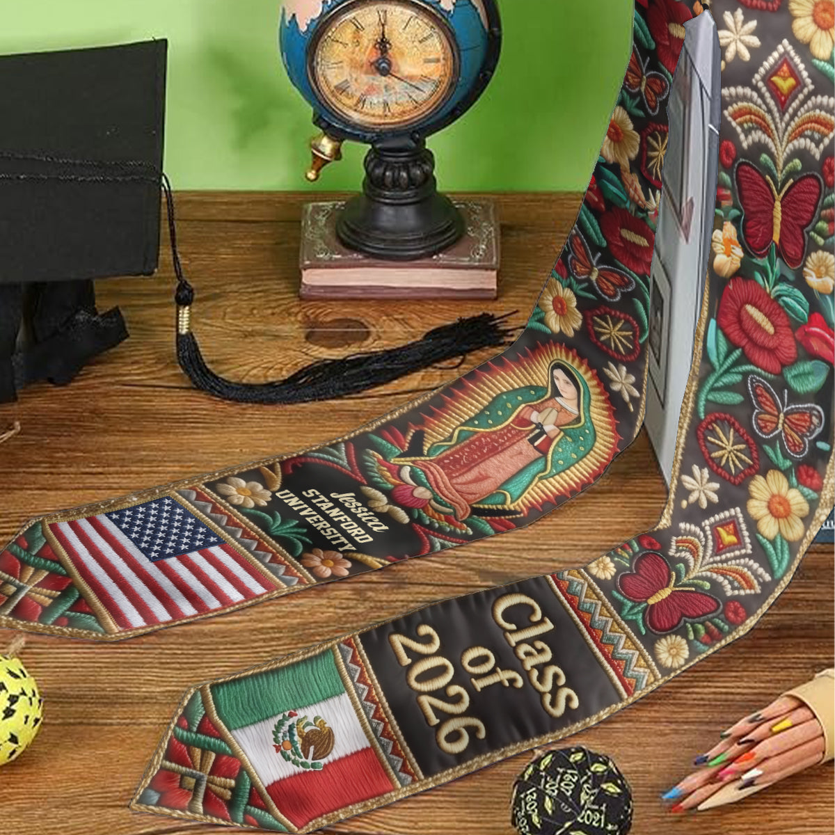 Class Of 2026 - Personalized Graduation Graduation Stole