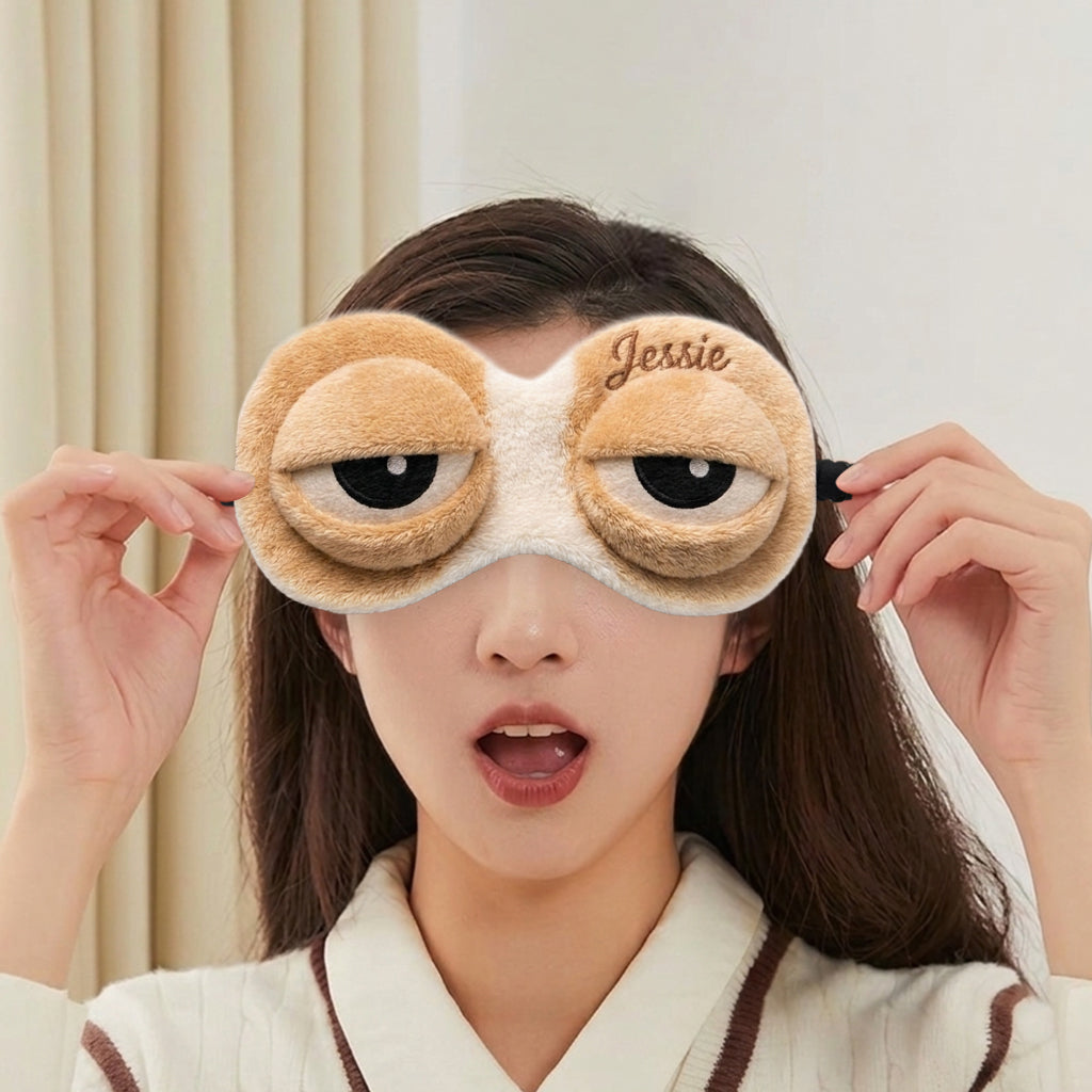 Funny Sleepy Pet - Personalized Dog Cooling Sleep Mask
