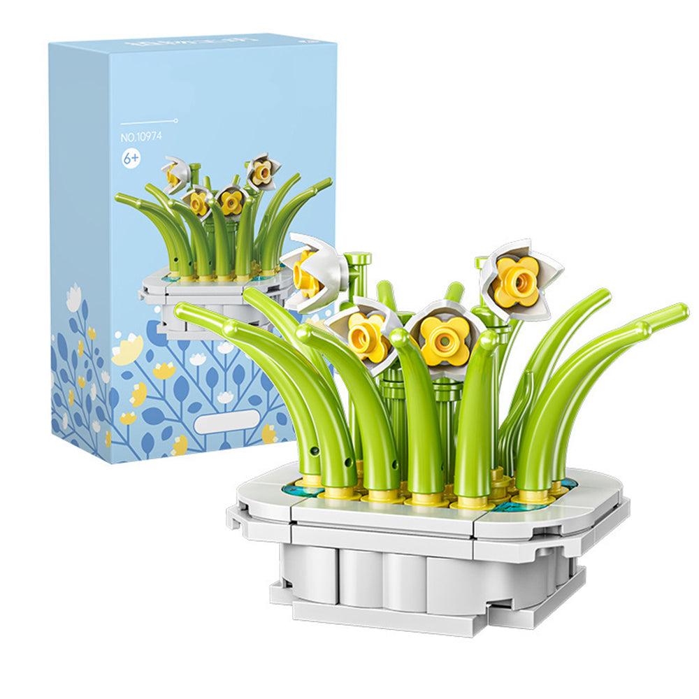 Botanical Flower Building Bricks - Personalized Botanical Flower Building Bricks