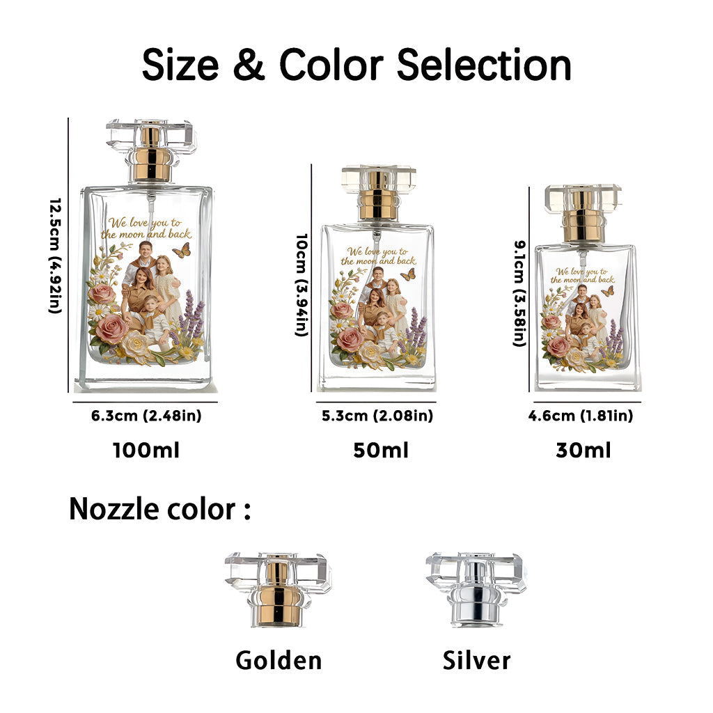 Happy Mother's Day - Personalized Mother Refillable Perfume Bottle