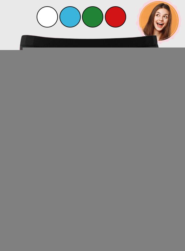 Custom Wife Or Girlfriend Face Boxers AR View - Personalized Couple Men's boxer briefs