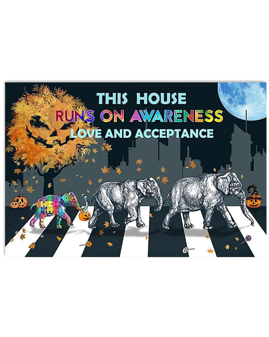 Autism Love And Acceptance - Autism Awareness Poster 0921