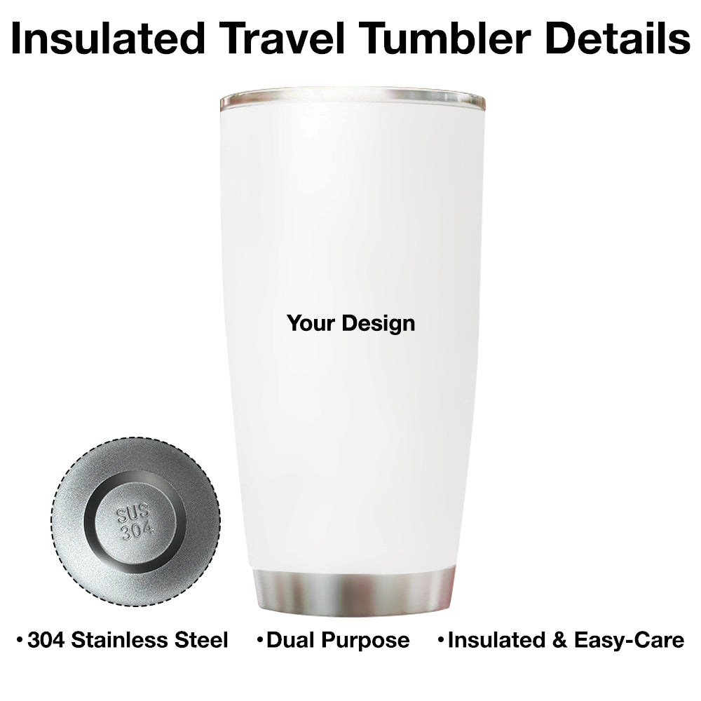 Snowman Grandma Insulated Travel Tumbler with personalized family names, cozy Christmas and winter gift