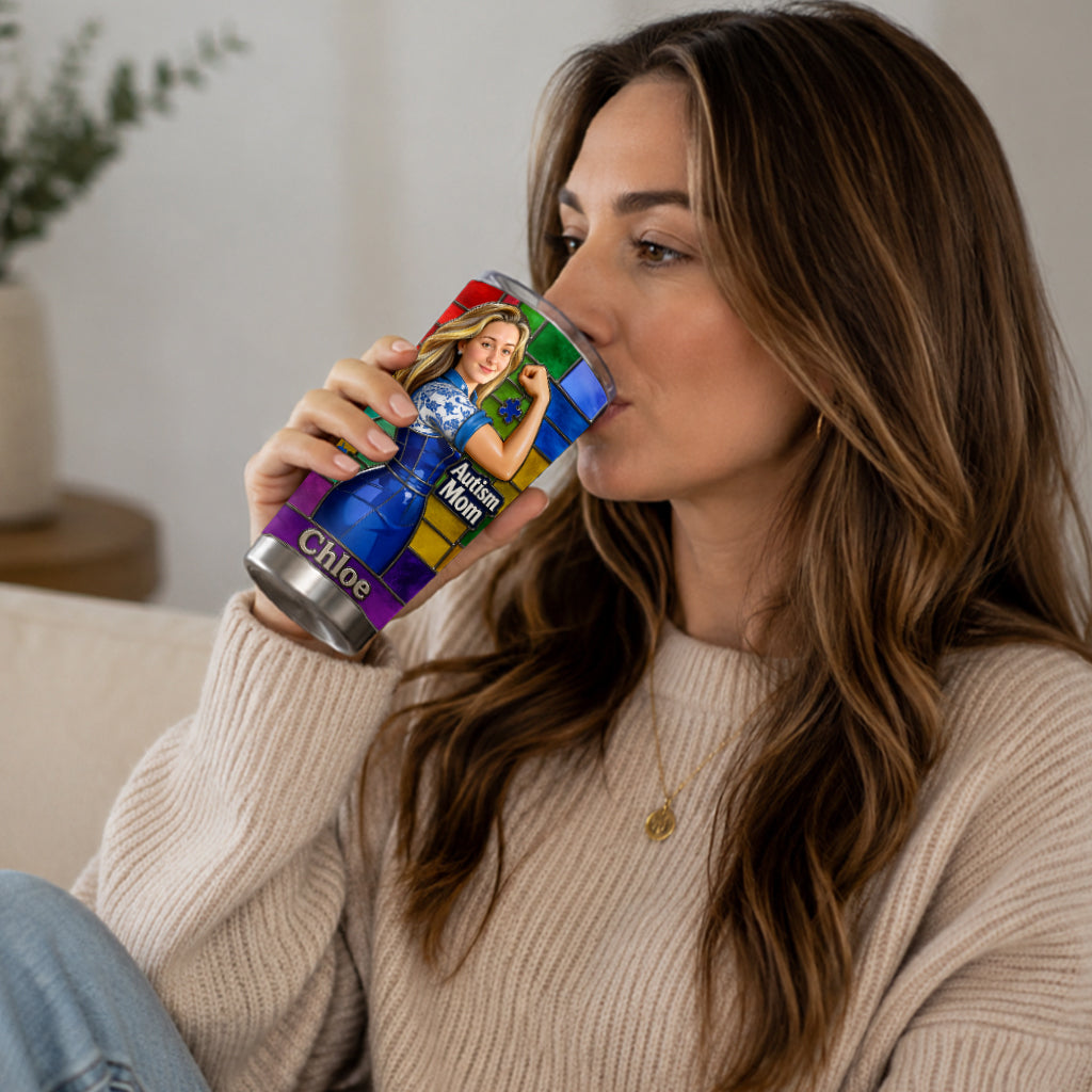 Autism Awareness - Personalized Autism Awareness Tumbler