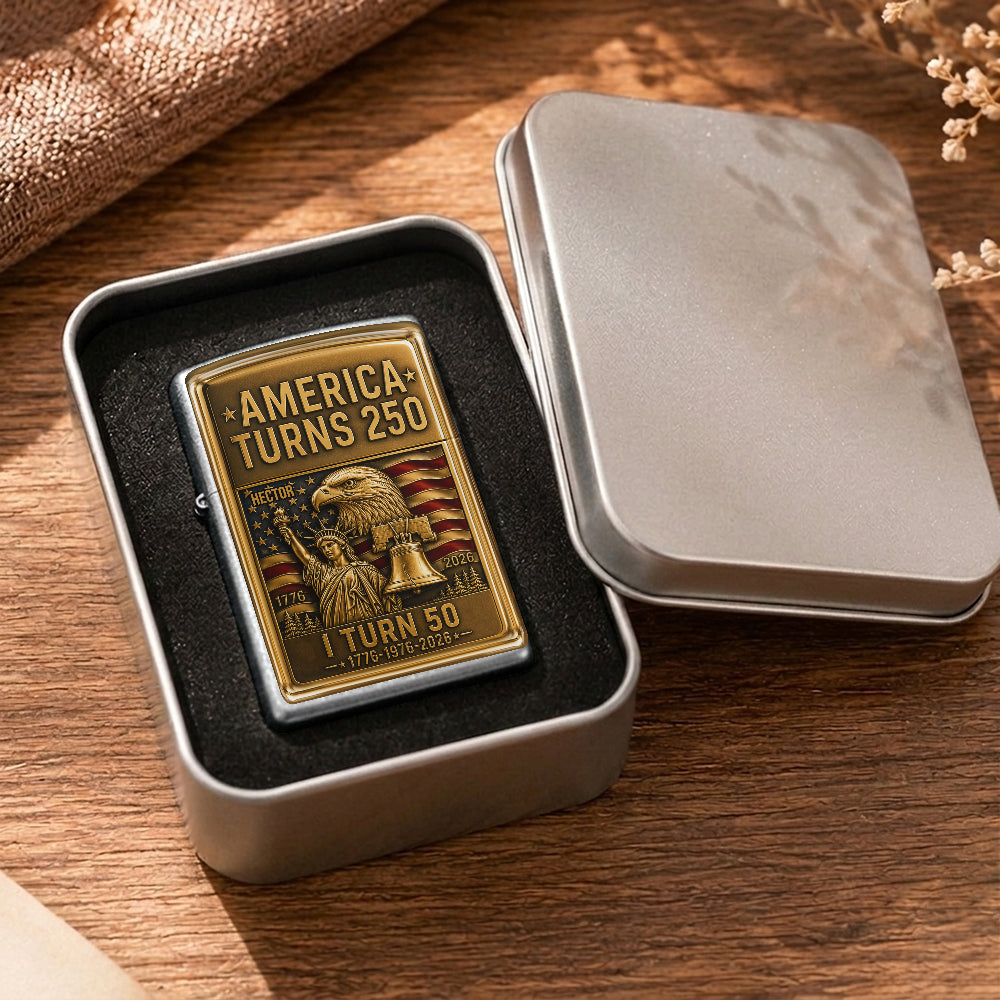 250 Anniversary - Personalized Birthday Lighter