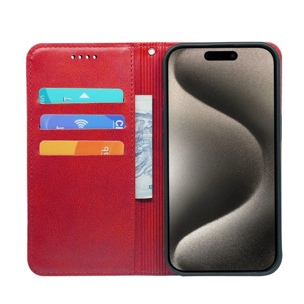 Best Dad By Par - Personalized Father Wallet Phone Case With Strap