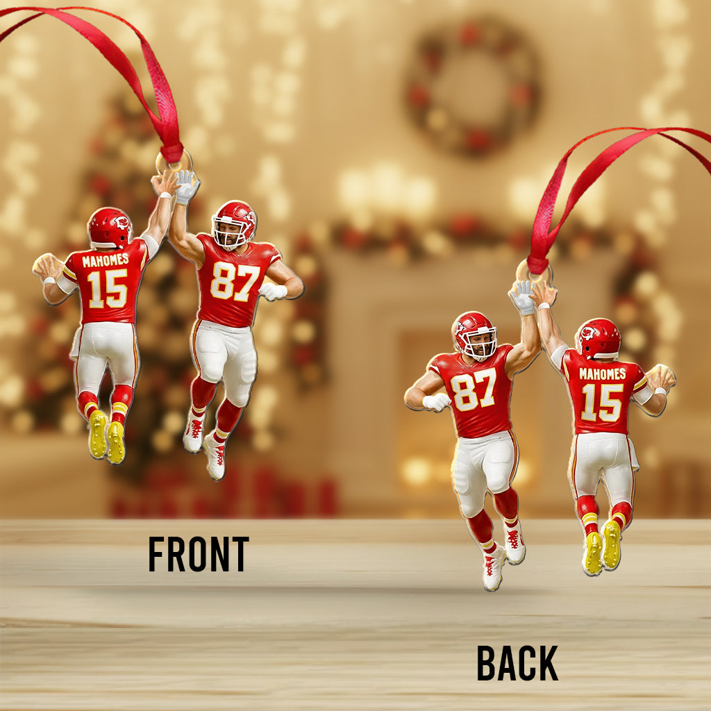 Game Day - Personalized Football Ornament