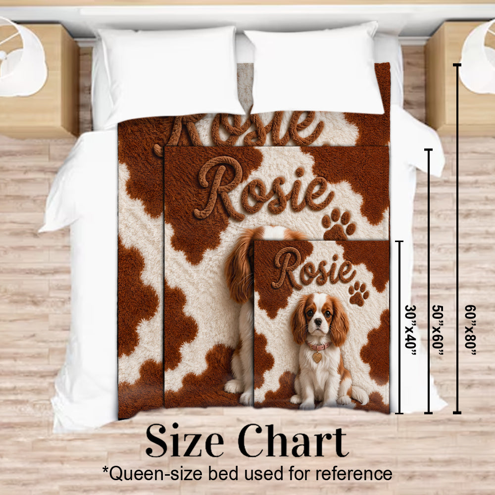 Beautiul Pet Blanket - Personalized Dog Blanket