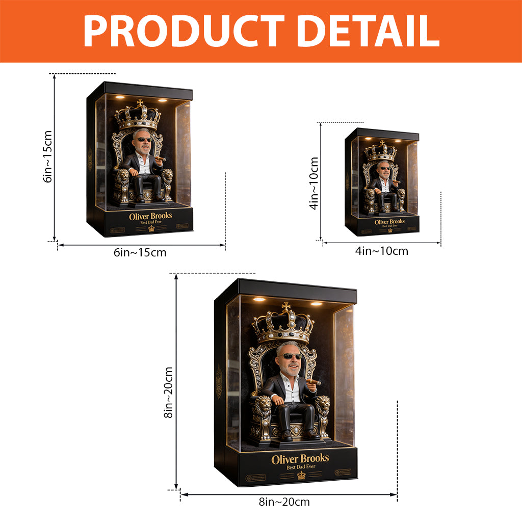 Custom Any Photo - Personalized Father Custom Shaped Acrylic Plaque