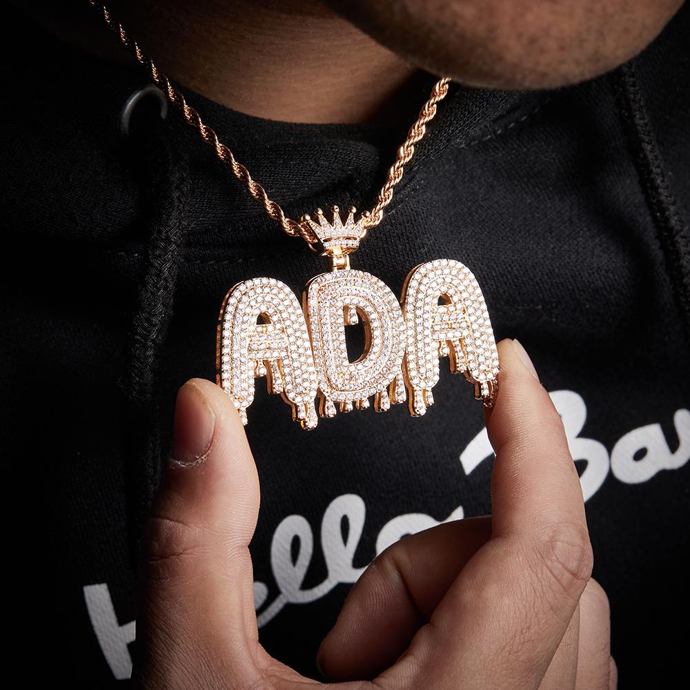 Bling Bling - Personalized Bling Name Pendant