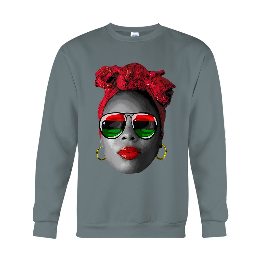 Dope Proud Queen - African American T-shirt And Hoodie