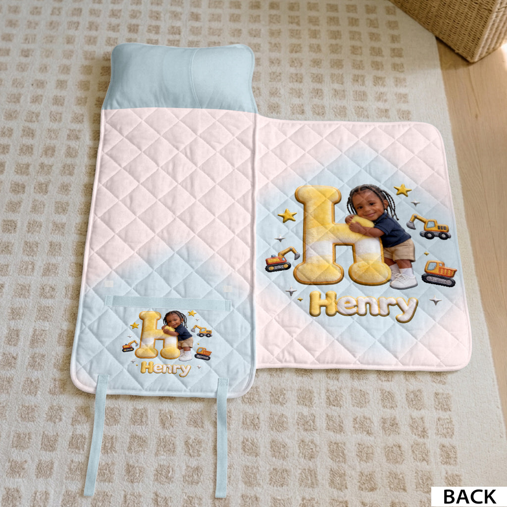 Good Night - Personalized Kid Nap Mat