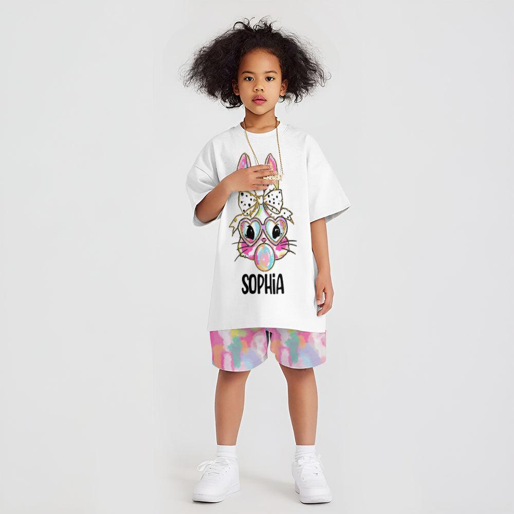 Easter kid - Personalized Easter Day Kid T-shirt & Shorts