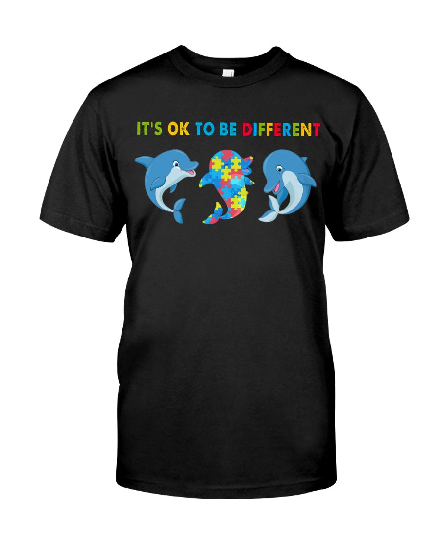 Autism It's Ok To Be Different - Autism Awareness T-shirt and Hoodie 0921