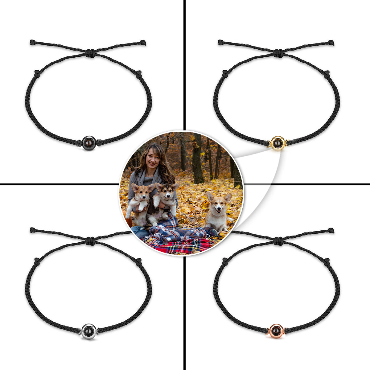 Dog Lover - Personalized Dog Projection Bracelet
