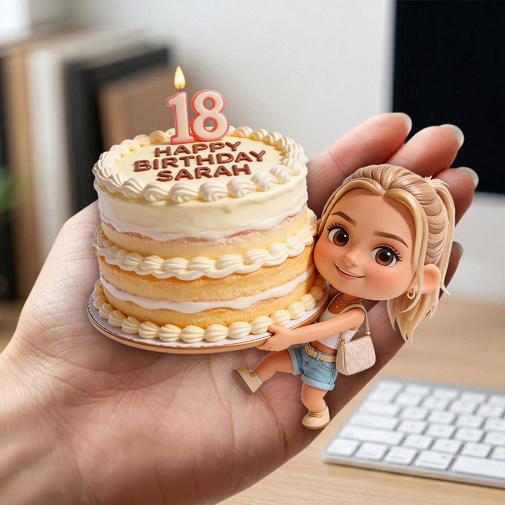 Custom Any Photo - Personalized Birthday Premium 3D Figurine