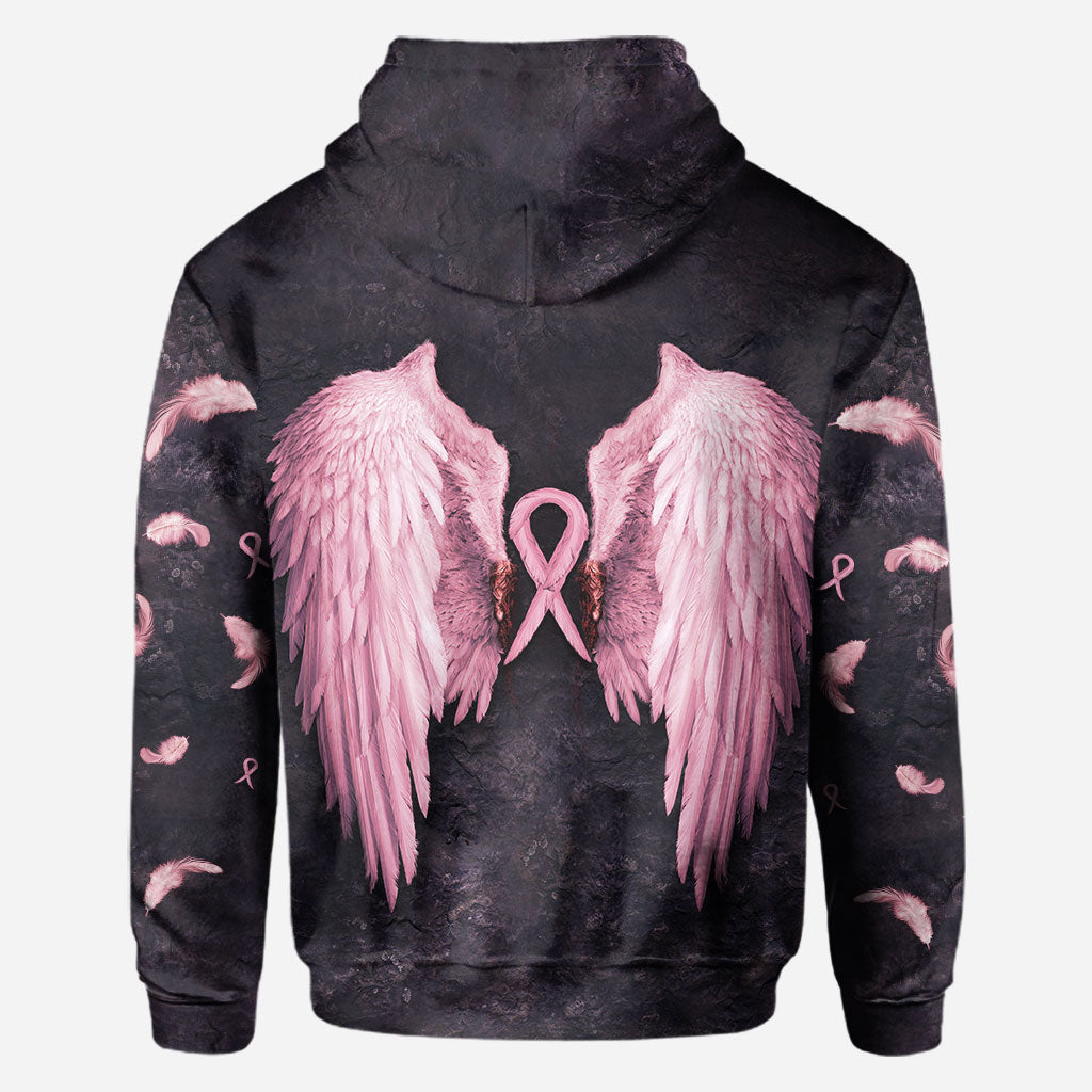 Faith Hope Love Breast Cancer Awareness All Over T-shirt and Hoodie