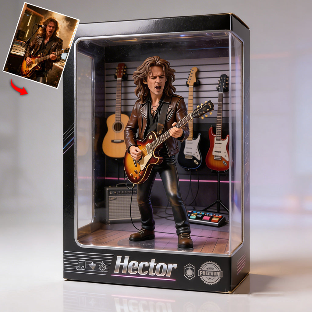Custom Any Photo - Personalized Guitar Custom Shaped Acrylic Plaque