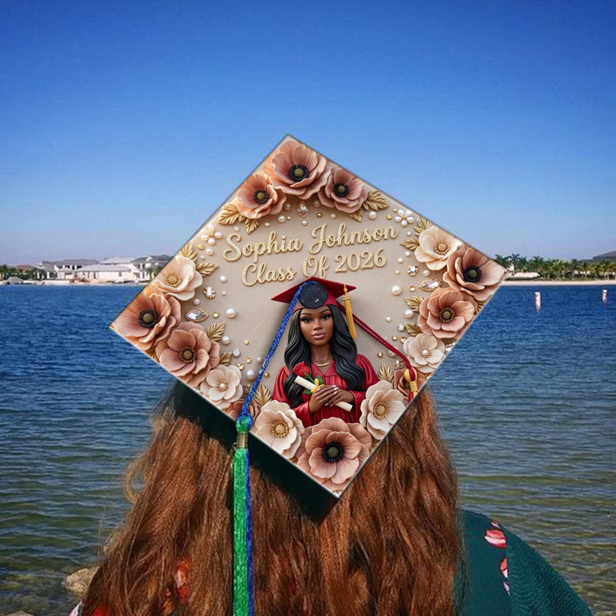 Custom Graduation Hat From Any Photo - Personalized Graduation Cap Topper