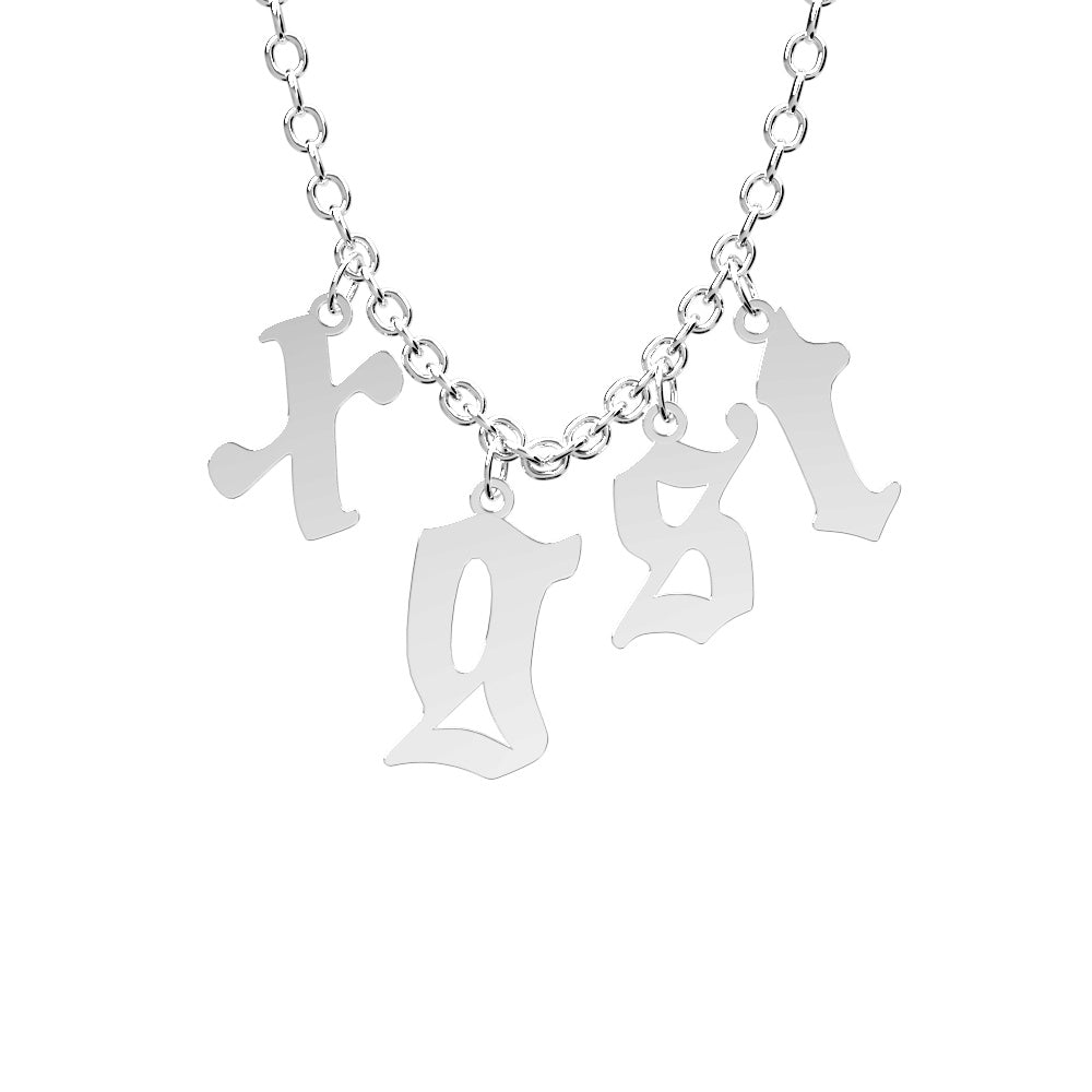 Any Letter - Personalized Initial Necklace