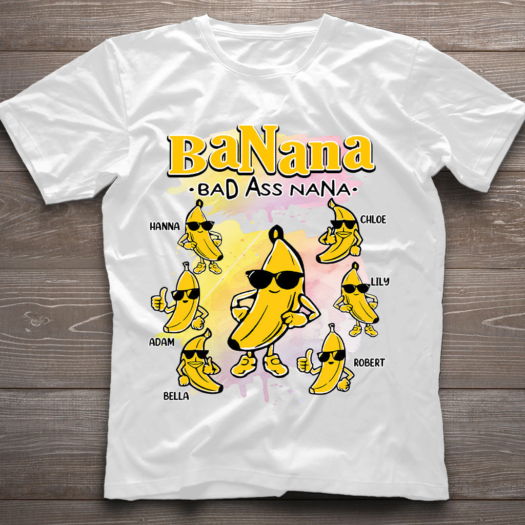 Banana Nana - Personalized Grandma T-shirt And Hoodie