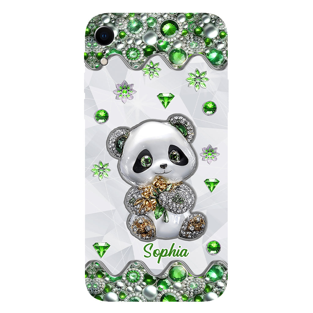 Just A Girl Who Loves Pandas - Personalized Panda Lover Full Print Phone Case