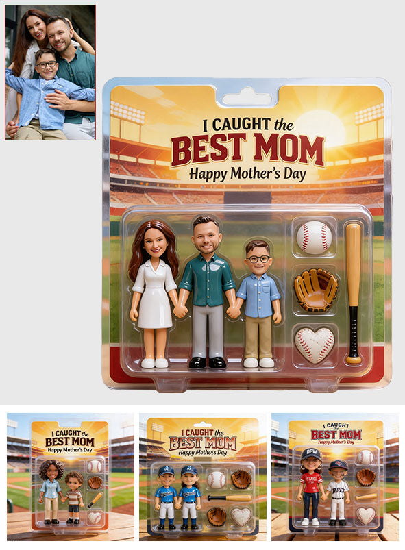 Baseball Mom, Gift For Mom - Personalized Baseball Custom Shaped Acrylic Plaque