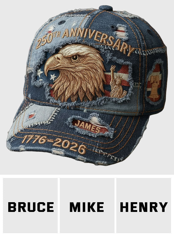 250th Anniversary USA - Personalized Patriot Classic Cap
