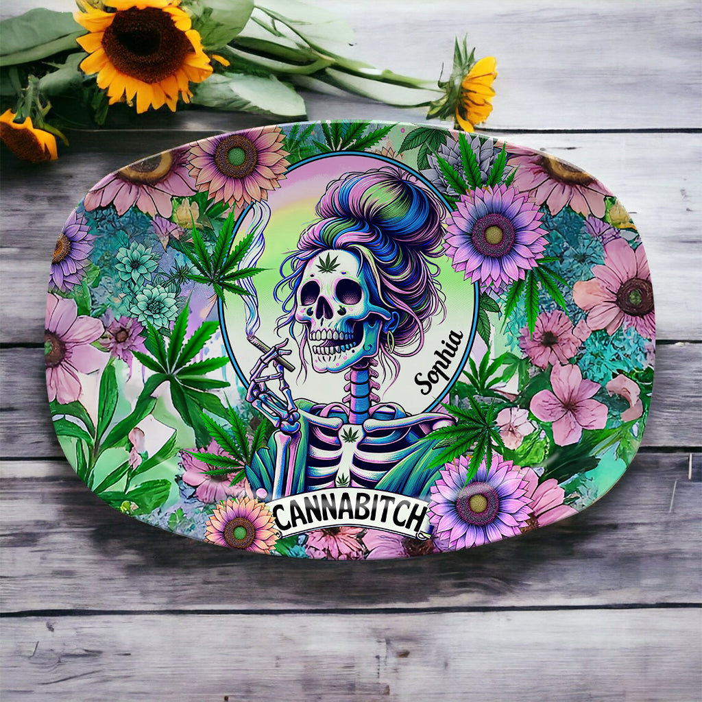 Cannabitch - Personalized Weed Plate