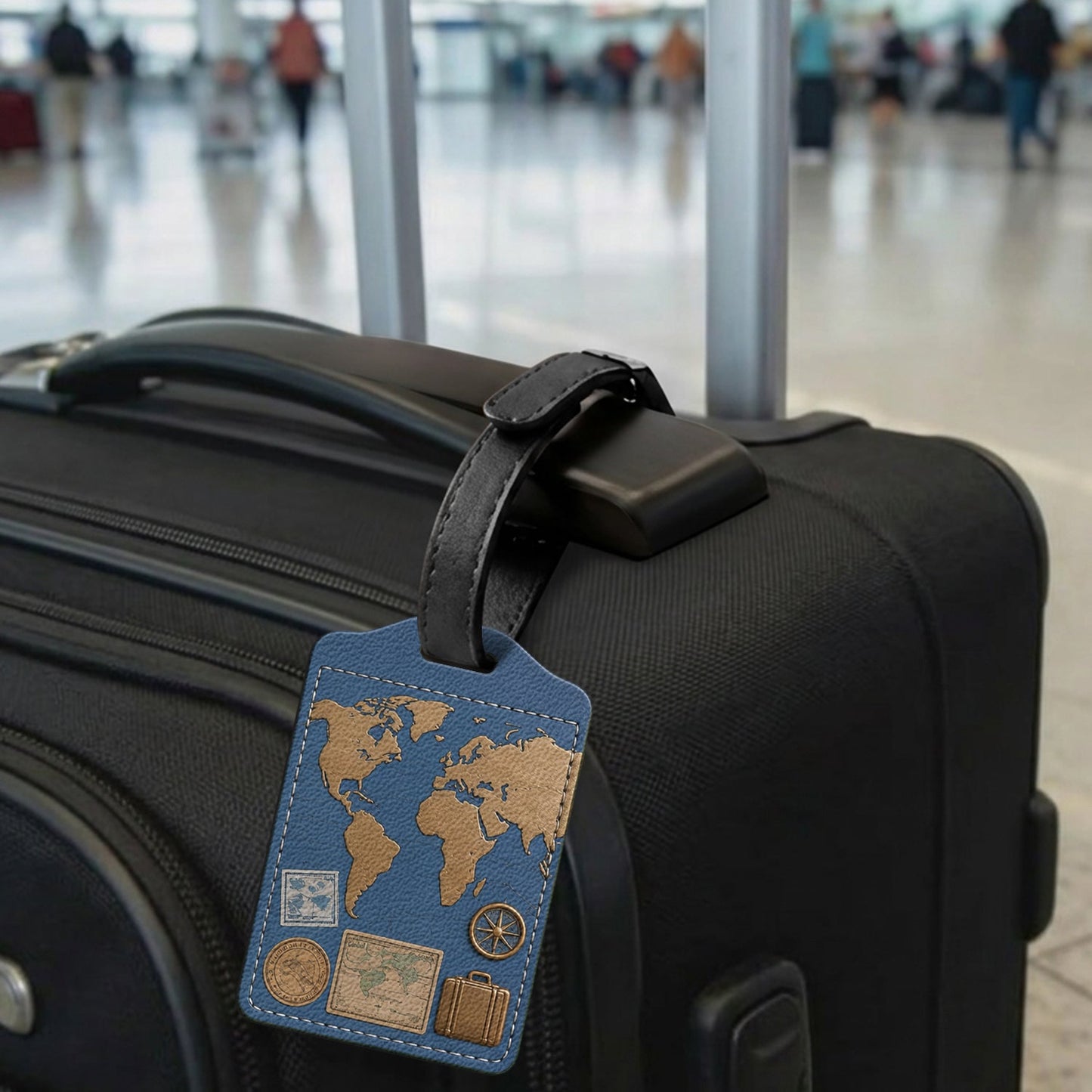 Just A Girl Boy Who Loves Traveling - Personalized Travelling Passport Holder & Luggage Tag Set