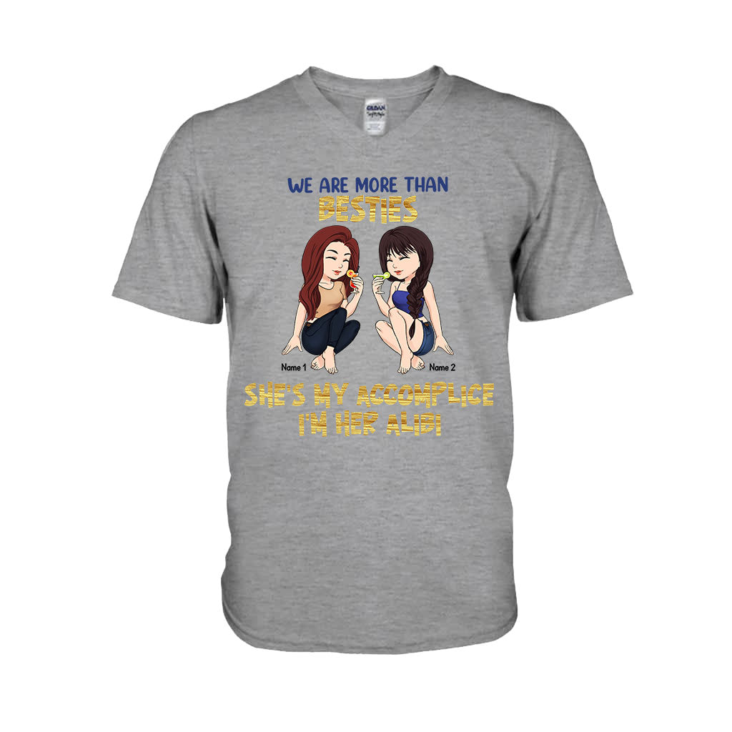 Best Friends Are The Sisters We Choose For Ourselves - Bestie gift for sister - Personalized T-shirt And Hoodie