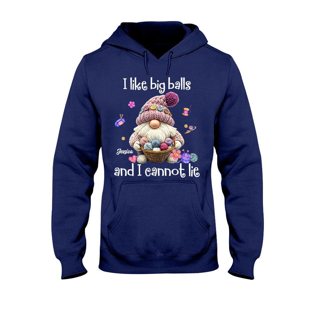 I Like Big Balls And I Cannot Lie - Personalized Crocheting T-shirt And Hoodie