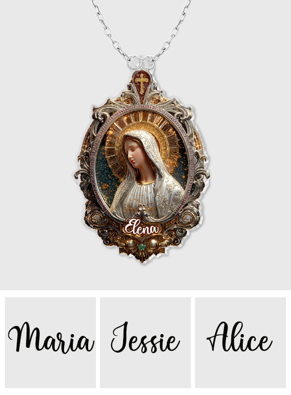 I'm A Child Of God - Personalized Christian Custom Shaped Pendant Necklace