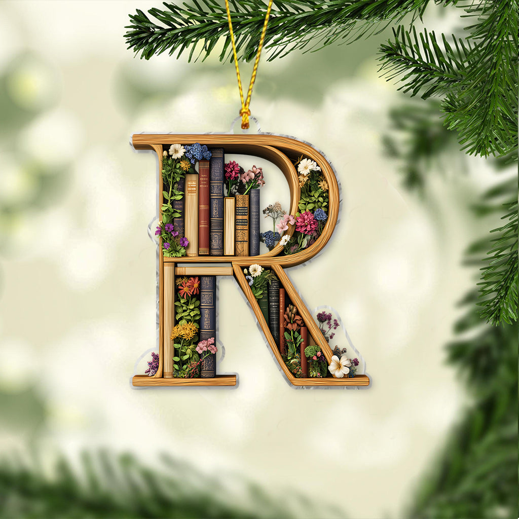 Love Books - Personalized Book Ornament