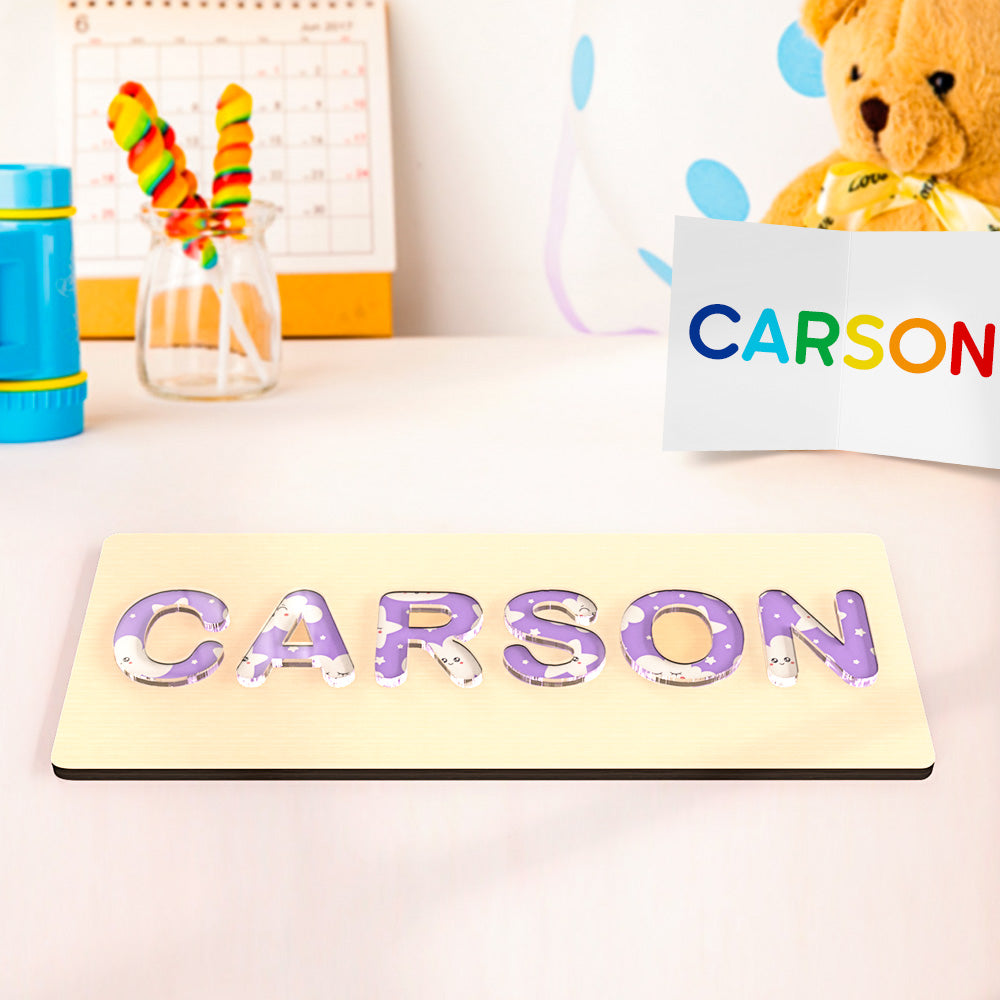 Baby Name Toy - Personalized Kid Name Puzzle