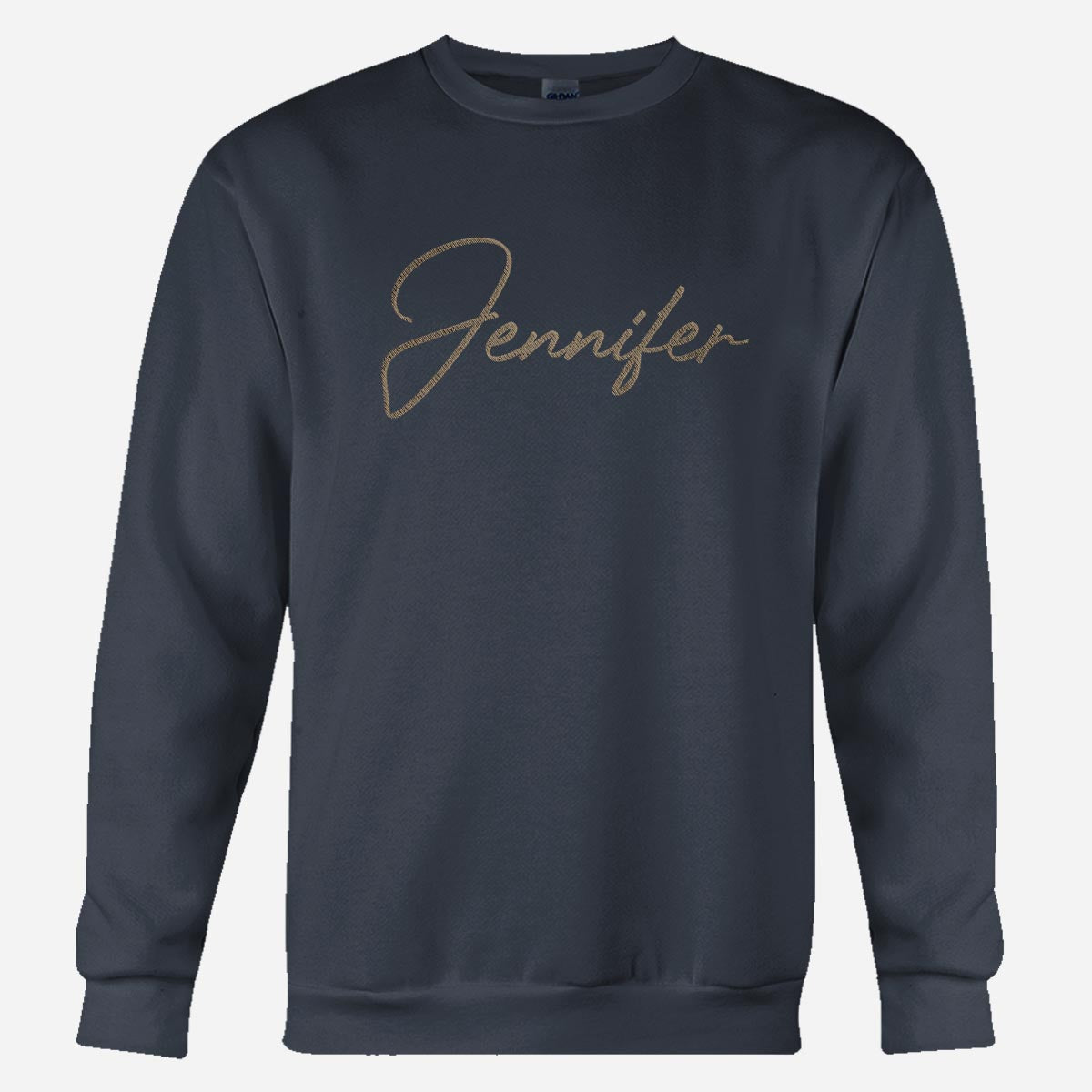 Custom Name - Personalized Father Embroidered Sweater